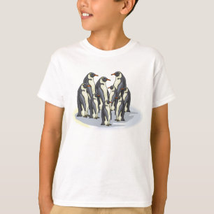 T-shirt pingouins