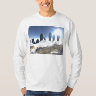 T-shirt pingouins