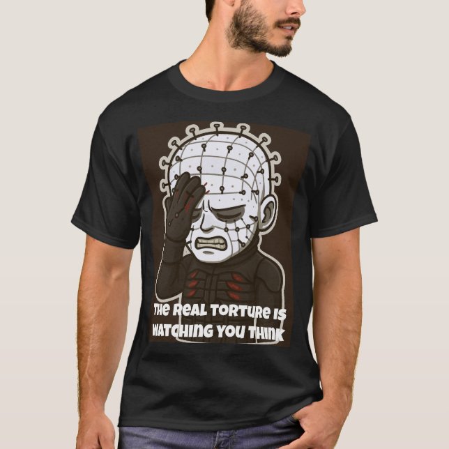 T-shirt Pinhead face palm (Devant)