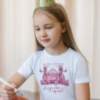 Pink Anniversaire Personalized Slepover squat