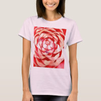 Pink Camellia abstract art painting original