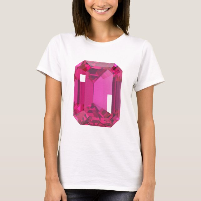 T-shirt pink diamond t shirt (Devant)