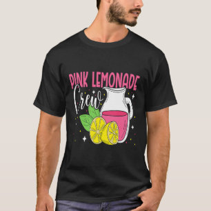 T-shirt Pink Lemonade Crew Lemon Juice Boss 11