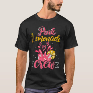 T-shirt Pink Lemonade Crew Lemon Juice Boss 12