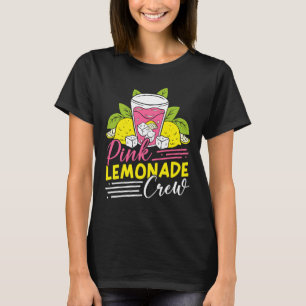 T-shirt Pink Lemonade Crew Lemon Juice Boss 9