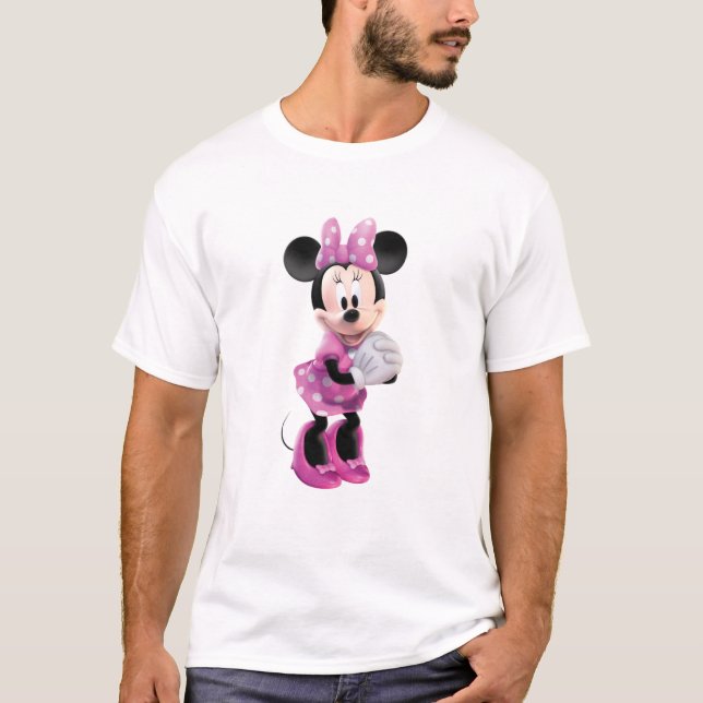 T-shirt Pink Minnie | Mains ensemble (Devant)