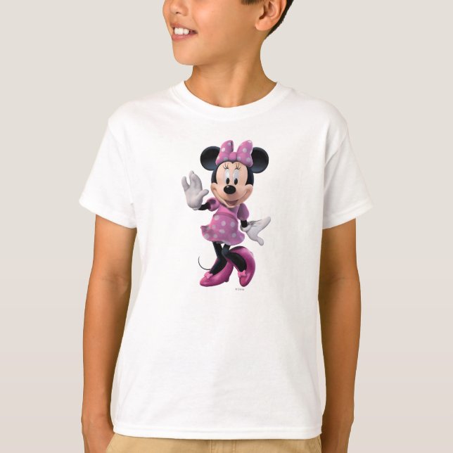 T-shirt Pink Minnie | Pose mûre (Devant)