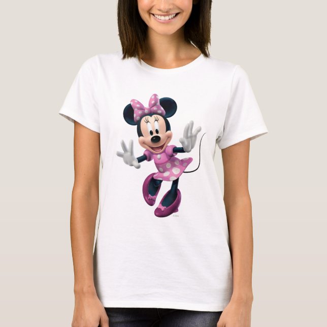 T-shirt Pink Minnie | Sortie mains (Devant)
