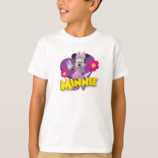 T-shirt Pink Minnie | Vague (Devant)
