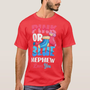 T-shirt Pink or Blue Nephew Aime You Baby Sock Genre Rev
