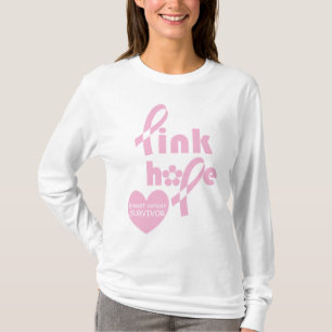 T-shirt Pink Ribbon Sensibilisation au cancer du sein