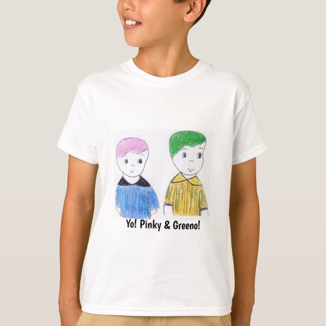 T-shirt Pinky & Greeno Tee (Devant)