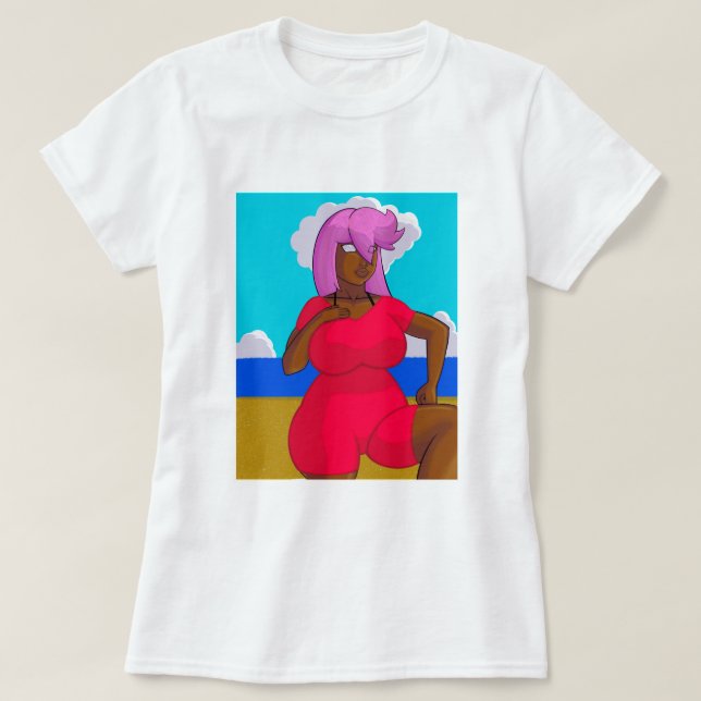 T-shirt Pinky Smalls tee design #0001 (Design devant)