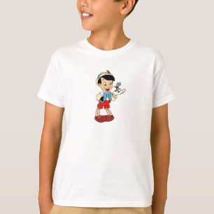 T-shirt Pinocchio avec Jiminy Cricket Disney