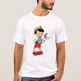 T-shirt Pinocchio avec Jiminy Cricket Disney