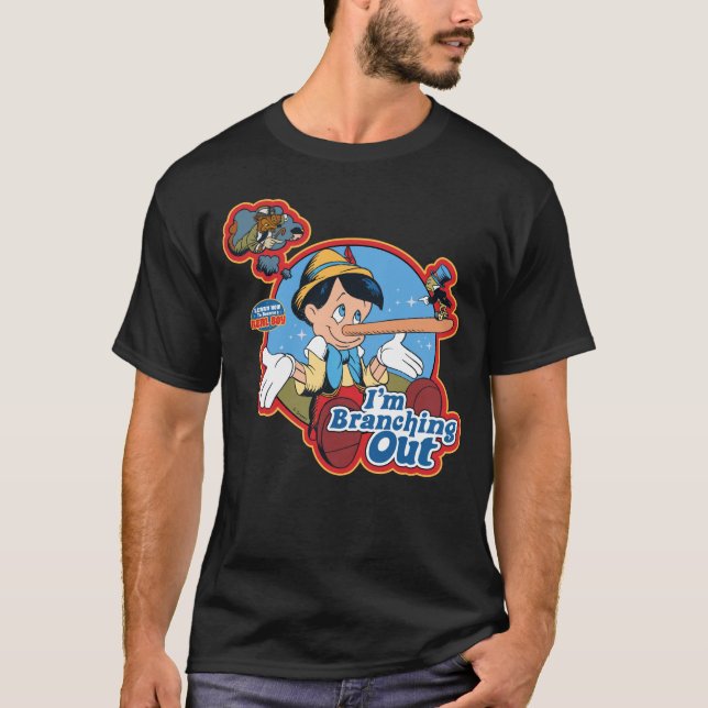 T-shirt Pinocchio | Je m'écarte (Devant)