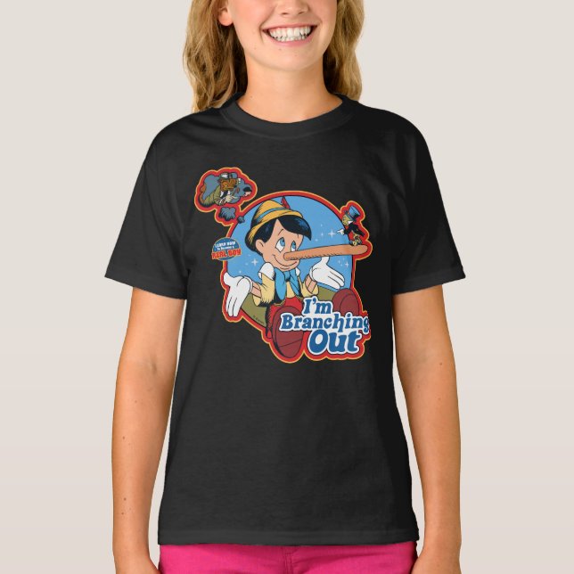 T-shirt Pinocchio | Je m'écarte (Devant)