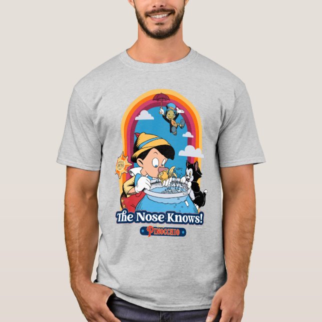 T-shirt Pinocchio | Le Nez Connaît (Devant)