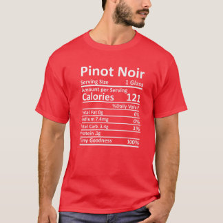 T-shirt Pinot Noir Nutrition Thanksgiving Costume Alimenta