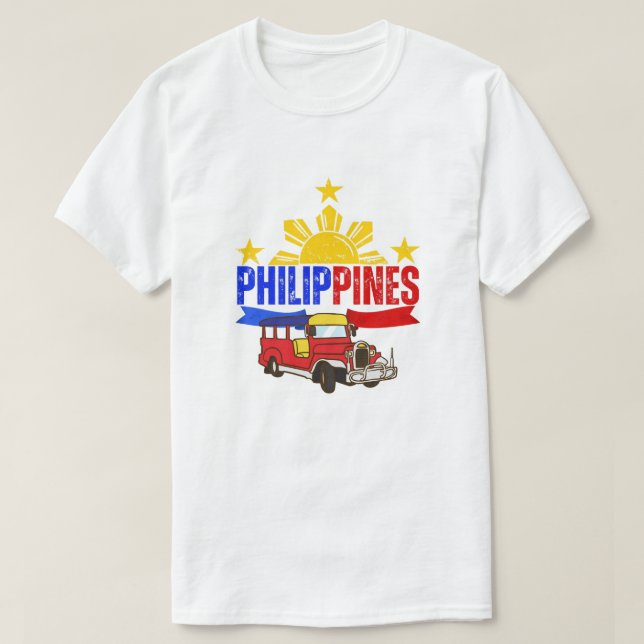 T-shirt Pinoy Designs "Philippines" (Design devant)