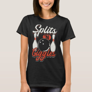 T-shirt Pins de l'équipe de bowling Striks'n Giggles
