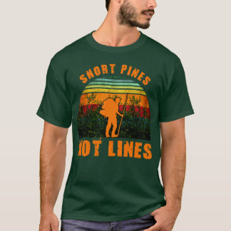 T-shirt Pins de ronfle Pas de lignes drôle