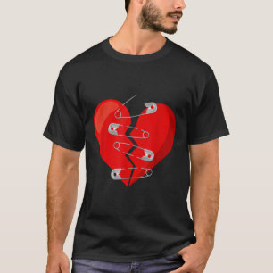 T-shirt Pins de sécurité anti-Saint-Valentin