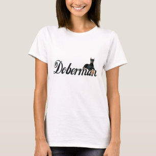 T-shirt Pinscher de dobermann