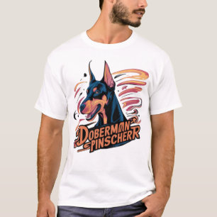 T-shirt Pinscher Dobermann