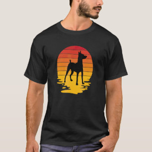 T-shirt Pinscher Miniature Retro Min Pin