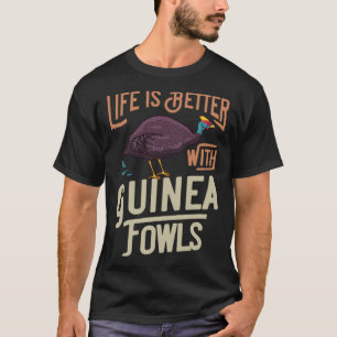 T-shirt Pintade Poule Poule Fermier