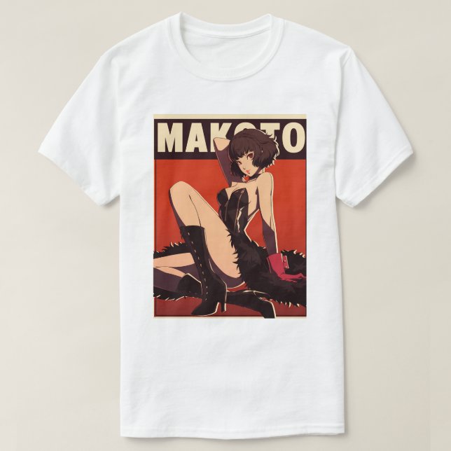 T-shirt Pinup Makoto V2 141 (Design devant)