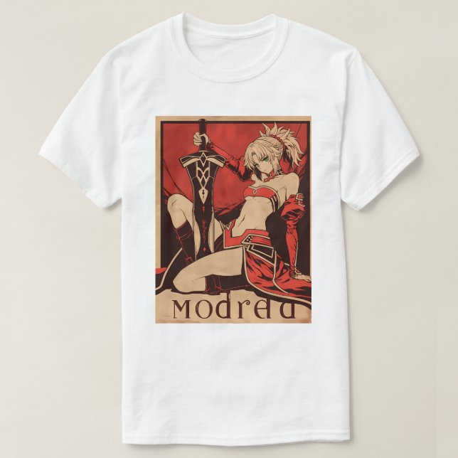 T-shirt Pinup Mordred 131 (Design devant)