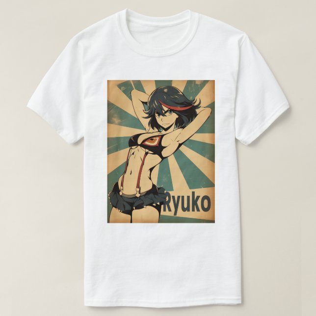 T-shirt Pinup Ryuko 18 (Design devant)