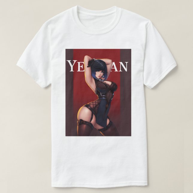 T-shirt Pinup Yelan 171 (Design devant)