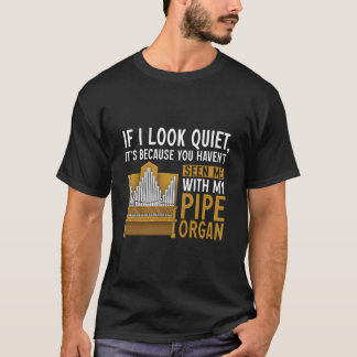 T-shirt Pipe Organ Instrut Player Church Organist