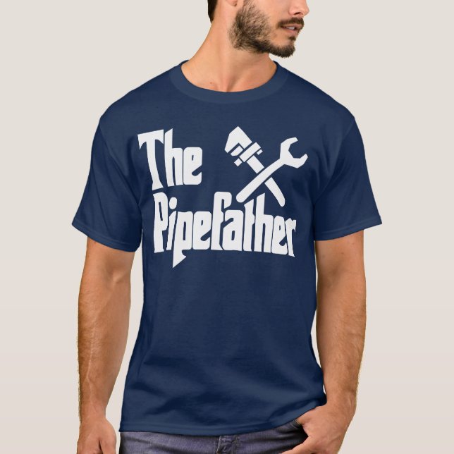 T-shirt Pipe père Plumber fille (Devant)