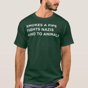 T-shirt Pipe Smoker Qui ne conçoit pas 1 pour les chemises