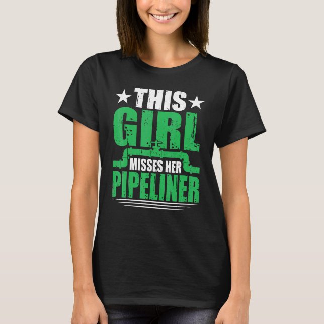 T-shirt Pipeline de soudure pour femme fille Pipeliner (Devant)
