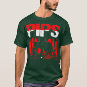 T-shirt Pips Funny Forex Trader Trader Ventilateur Cadeau