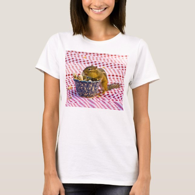T-shirt Pique-nique Chipmunk (Devant)