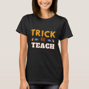 T-shirt Pique-nique ou Enseignant Halloween