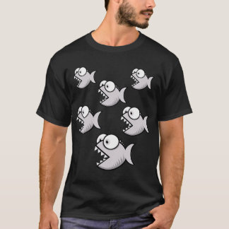 T-shirt piranha