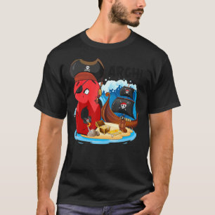 T-shirt Pirate 8 Ans Pirate Anniversaire Pirates Bateau Ar