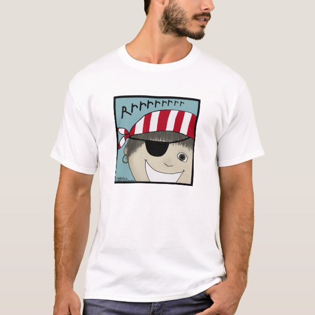 T-shirt Pirate Boy Rrrrrr (Devant)