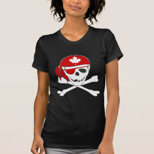 T-shirt Pirate canadien