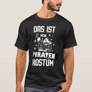T-shirt Pirate Costume de carnaval