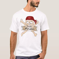 Pirate crâne et os croisés
