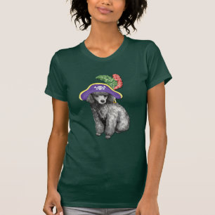 T-shirt Pirate de caniche miniature