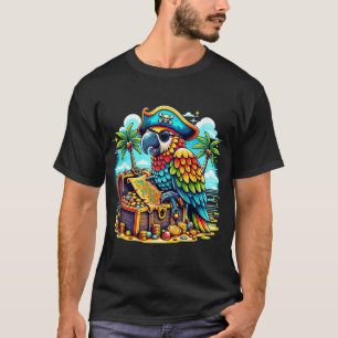 T-shirt Pirate de perroquet